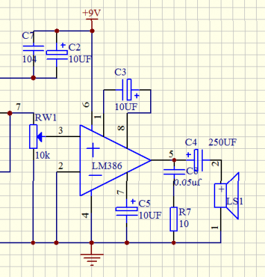 音频放大电路（lm386音频放大电路）