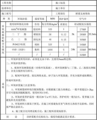 树脂混凝土（树脂混凝土配方）