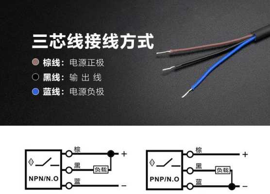 感应器怎么接线（四线光电感应器怎么接线）