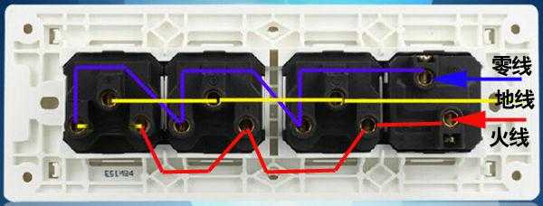 四孔插座怎么接线（一开四孔插座怎么接线）