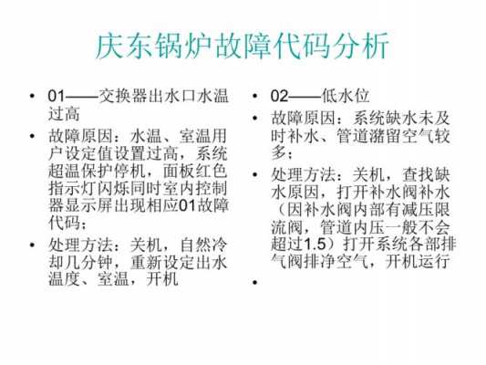 庆东（庆东壁挂炉故障码03）