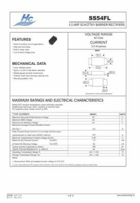 ss54（ss54f二极管参数）