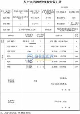 灰土垫层（灰土垫层套什么清单）