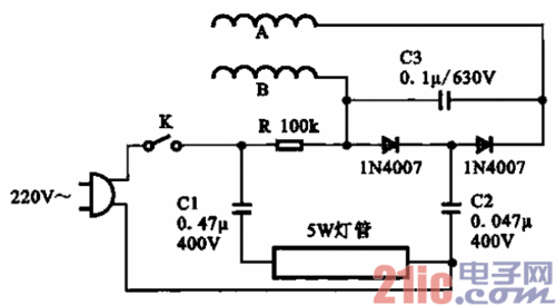 灭蚊灯原理（灭蚊灯原理电路图）