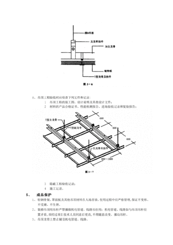 吊顶天棚施工方案（天棚吊顶材料有哪些）