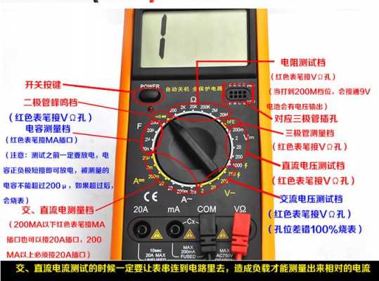 万用表使用方法（万用表使用方法步骤）