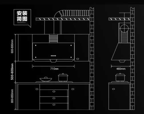中式烟机（中式烟机尺寸）