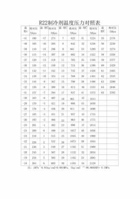 r22制冷剂（r22制冷剂制热压力是多少）