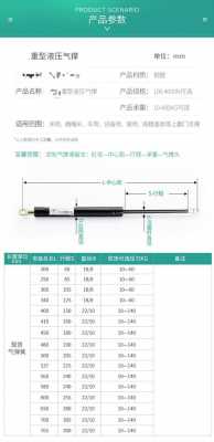 液压撑杆（液压撑杆规格型号）