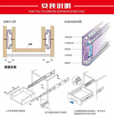 衣柜抽屉尺寸标准（橱柜抽屉尺寸标准尺寸 图解）