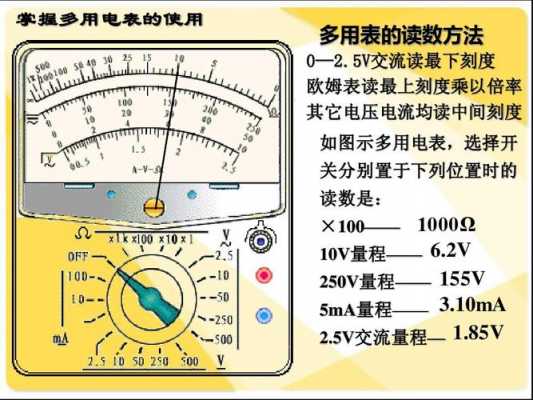 欧姆表的使用方法（欧姆表的使用方法高中物理）