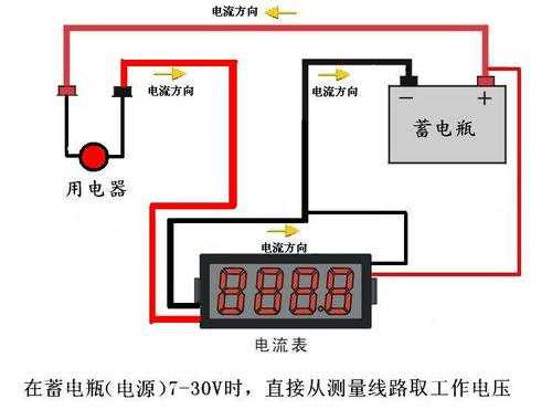 数字电流表（数字电流表怎么接线）