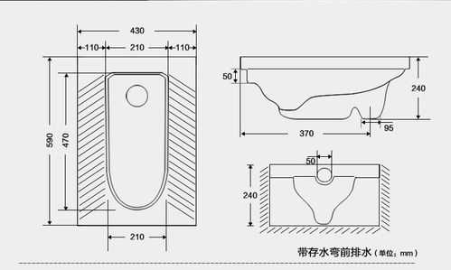 蹲便器尺寸规格（蹲便器尺寸规格图片）