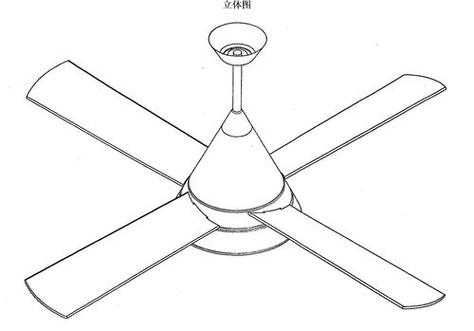 吊扇（吊扇简笔画）