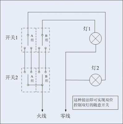 双控开关（双控开关接线图）