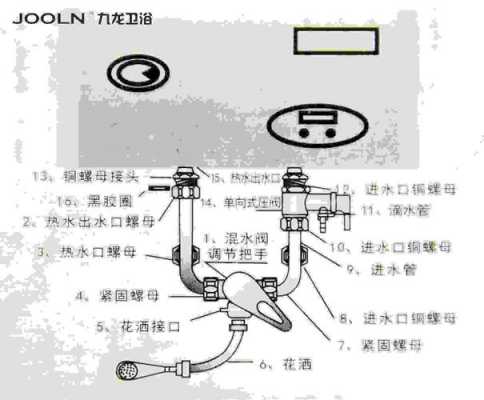 热水器混水阀（热水器混水阀安装图解）