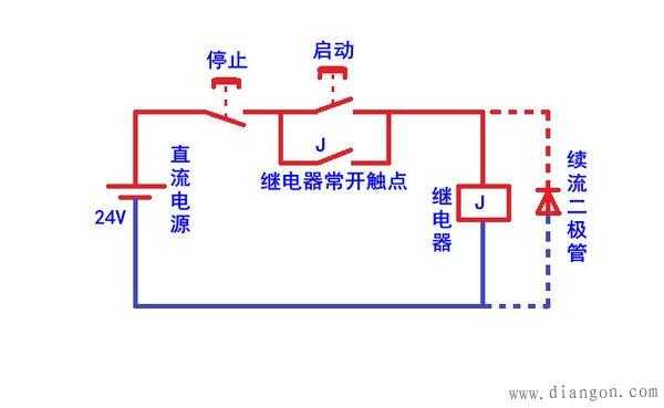 继电器的工作原理（继电器的工作原理及作用电路图）