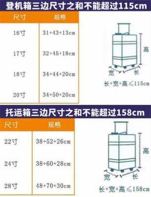 飞机行李箱（飞机行李箱尺寸要求40*60*100）