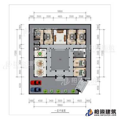 四合院设计图（四合院设计图纸及效果图大全）