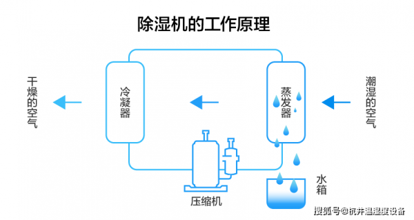 除湿原理（蒸汽除湿原理）