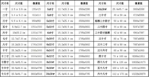 一寸照片尺寸比例（一寸照片尺寸像素）