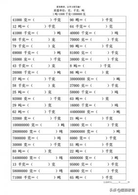 1吨等于多少斤公斤（0001吨等于多少斤公斤）