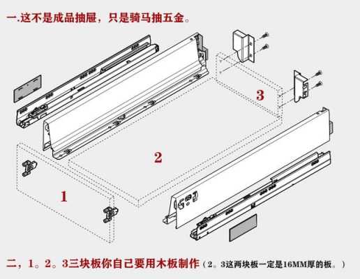 抽屉导轨（抽屉导轨怎么安装视频）