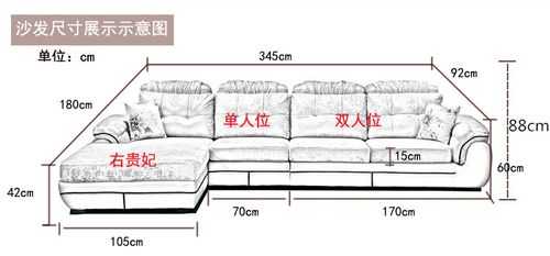 沙发尺寸（沙发尺寸一般是多少）