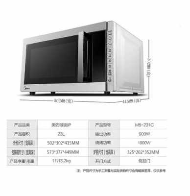 美的微波炉价格（美的微波炉价格表最便宜的）