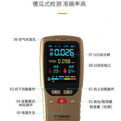 空气质量检测（空气质量检测仪怎么使用）