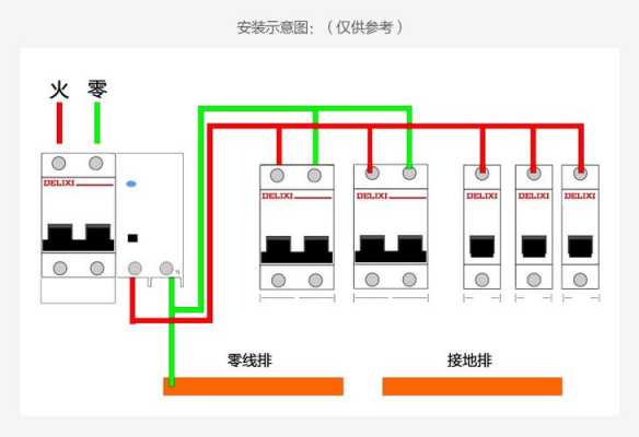 空开开关（空开开关是上开下开）