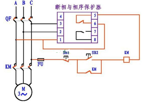 相序保护继电器（相序保护继电器作用）