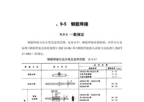 钢筋焊接规范（钢筋焊接规范道客巴巴）