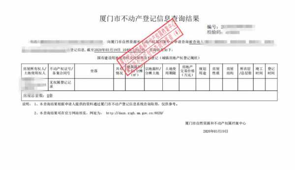 房屋登记信息查询（房屋登记信息查询网）