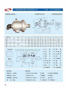 液压旋转接头（液压旋转接头规格型号）