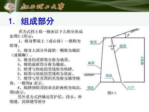 重力式挡墙（重力式挡土墙分为哪三种）