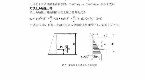 被动土压力（被动土压力主动土压力静止土压力大小）