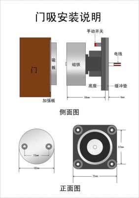 电磁门吸（电磁门吸锁接线图）