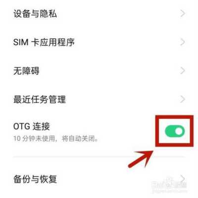 手机otg功能（如何开启手机OTG功能）