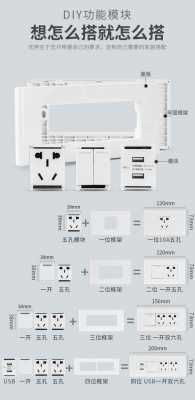 插座面板尺寸（插座面板尺寸标准）