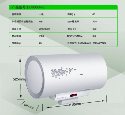 海尔热水器型号（海尔热水器型号对照表）