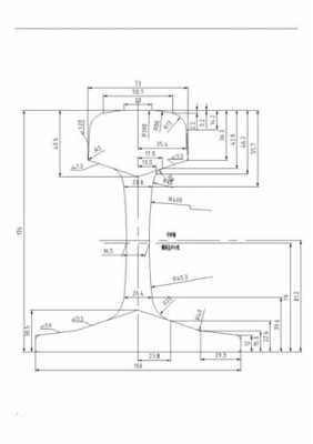 60钢轨尺寸图（60n钢轨尺寸）