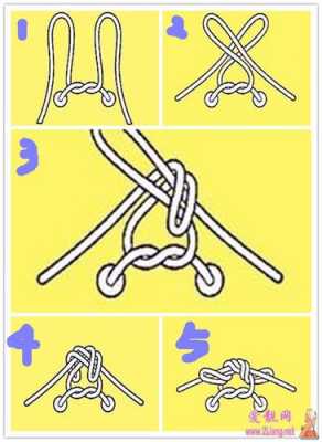 蝴蝶结的系法图解（鞋带双蝴蝶结的系法图解）