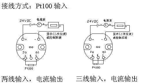 变送器（变送器接线示意图）