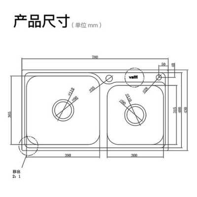 不锈钢水槽尺寸（不锈钢水槽尺寸标准尺寸）