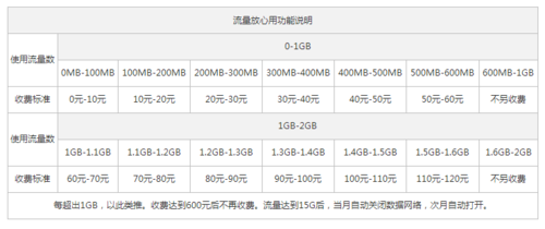 一个G多少钱（联通流量超出一个g多少钱）