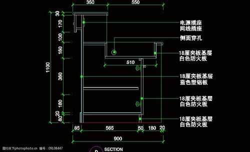 服务台尺寸（收银台高度标准尺寸）