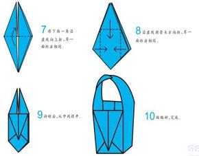 折纸篮子（折纸篮子的步骤）