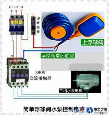 浮球（浮球水位开关自动控制器接线视频）