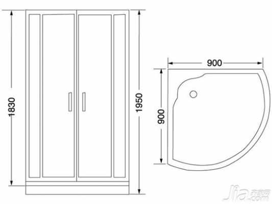 淋浴房最小尺寸（淋浴房最小尺寸一般是多大）
